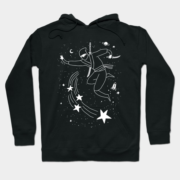 Space Ninja Hoodie by obinsun